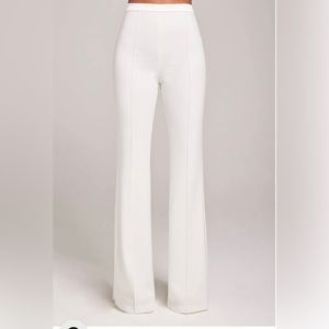 Nadine Merabi Charlotte White Pants- Medium